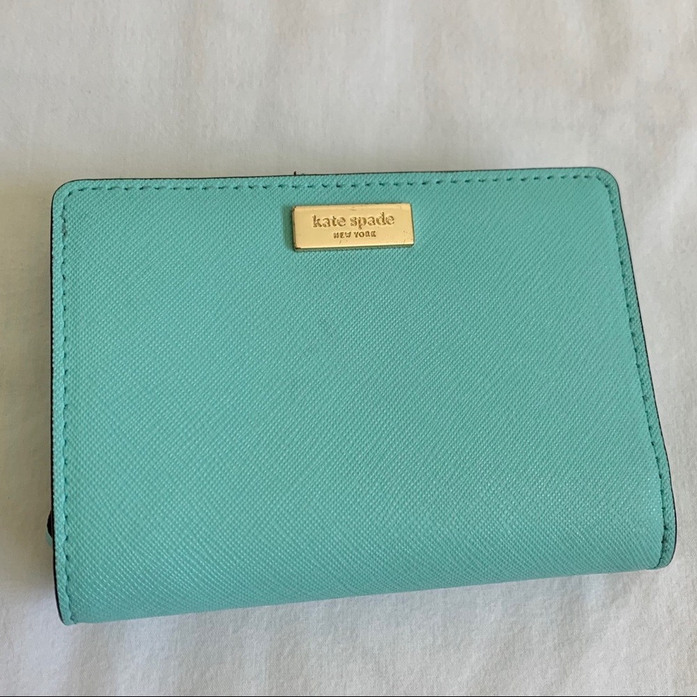 Turquoise Kate Spade Wallet